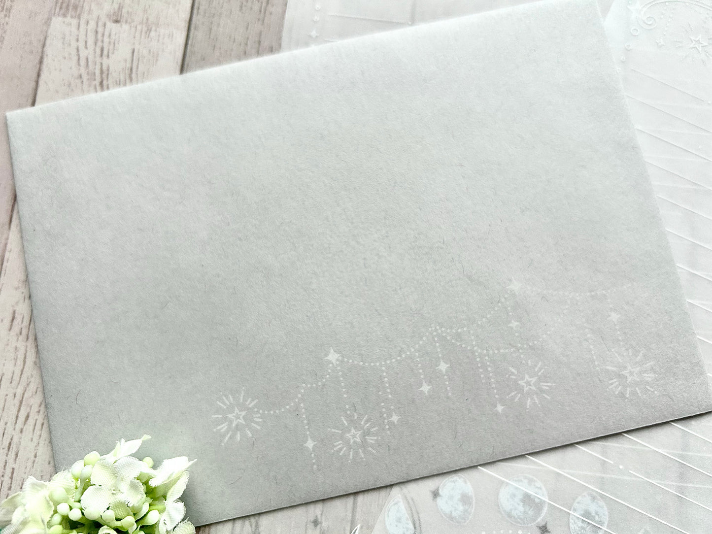 レターセット*白銀の星月夜