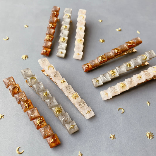 「 Stellina 」ヘアクリップ