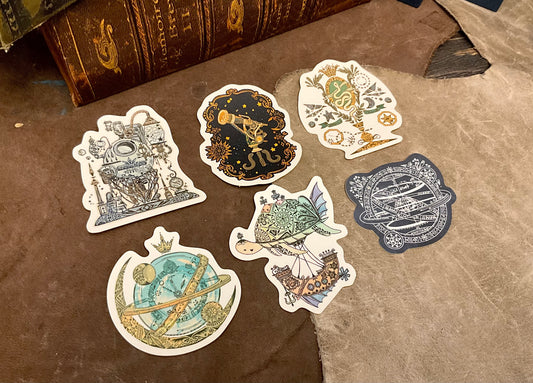 星空町ステッカー