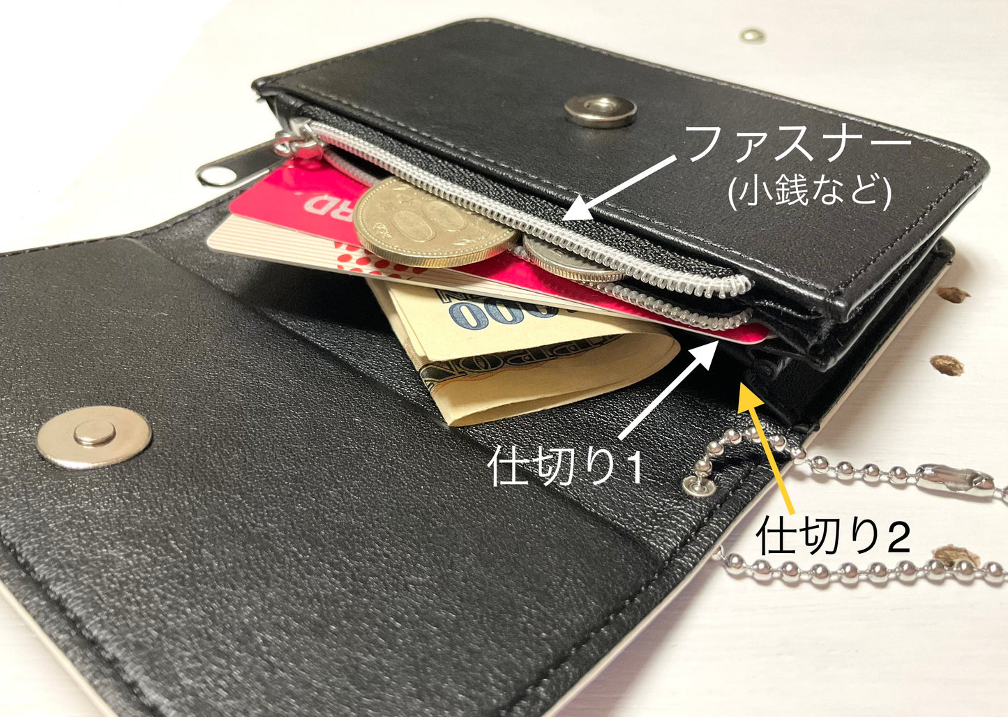 ミニ財布*月と星の物語