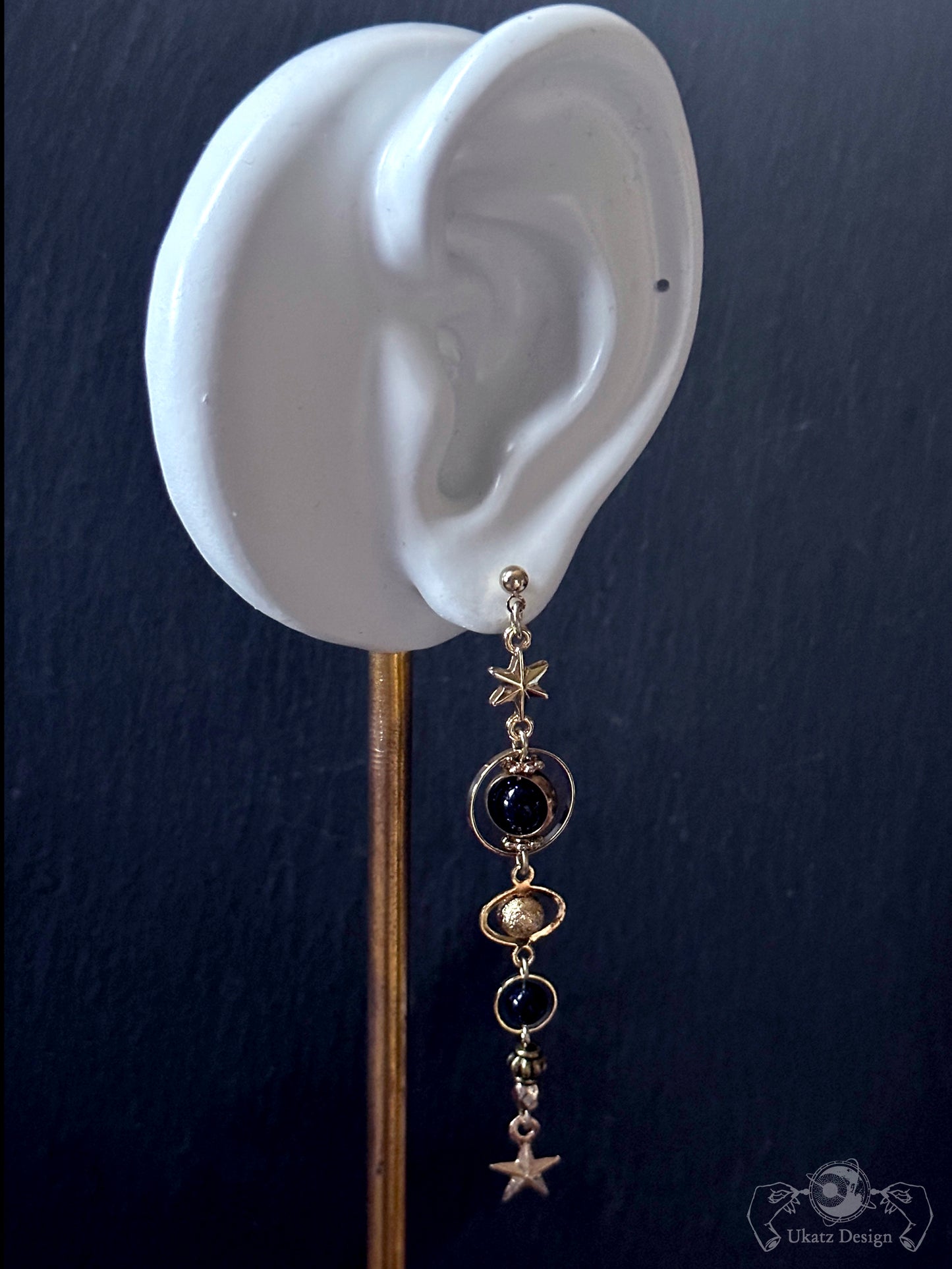 天文学のピアス/イヤリング