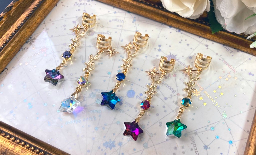 星のイヤーカフ
