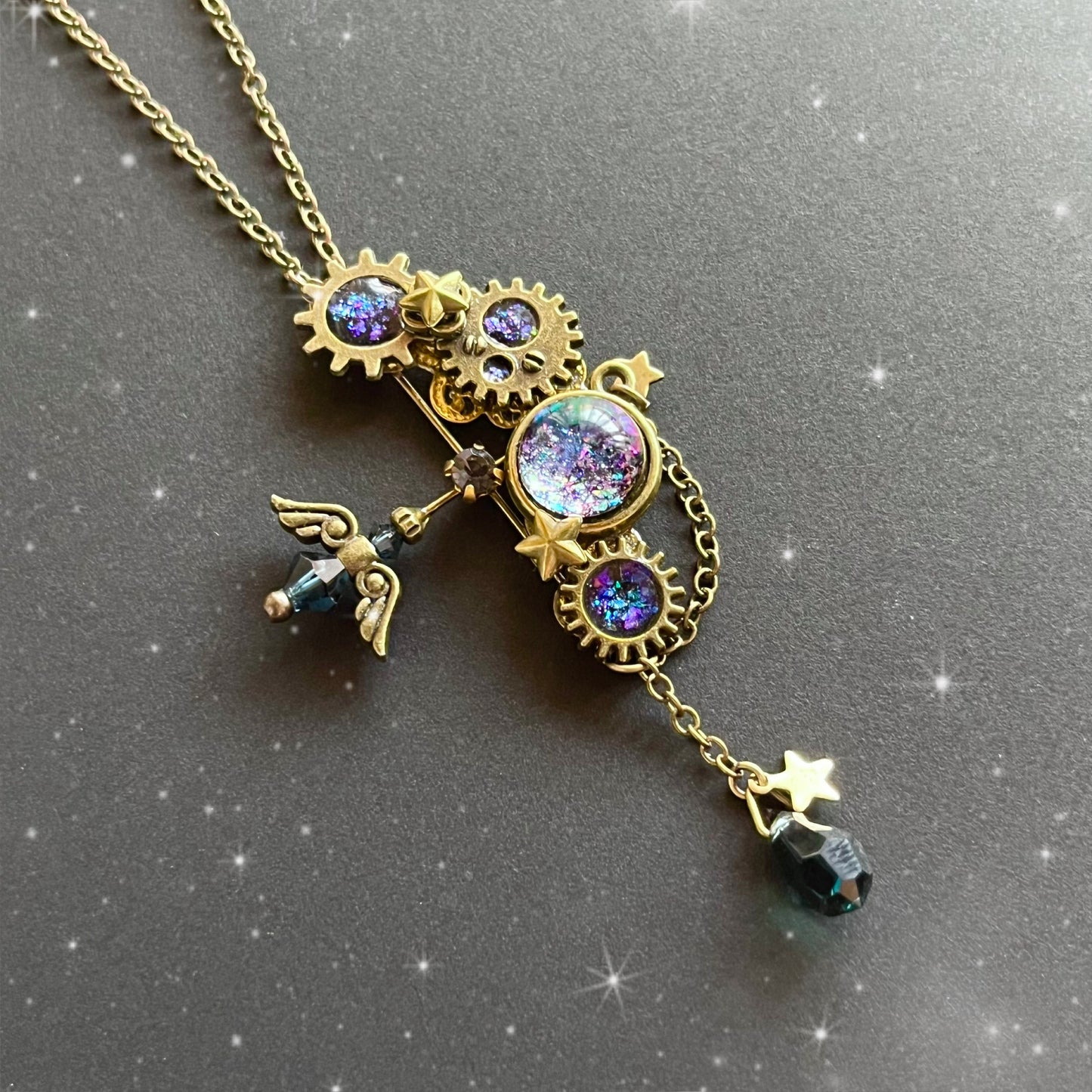 星雫の弓矢ネックレス