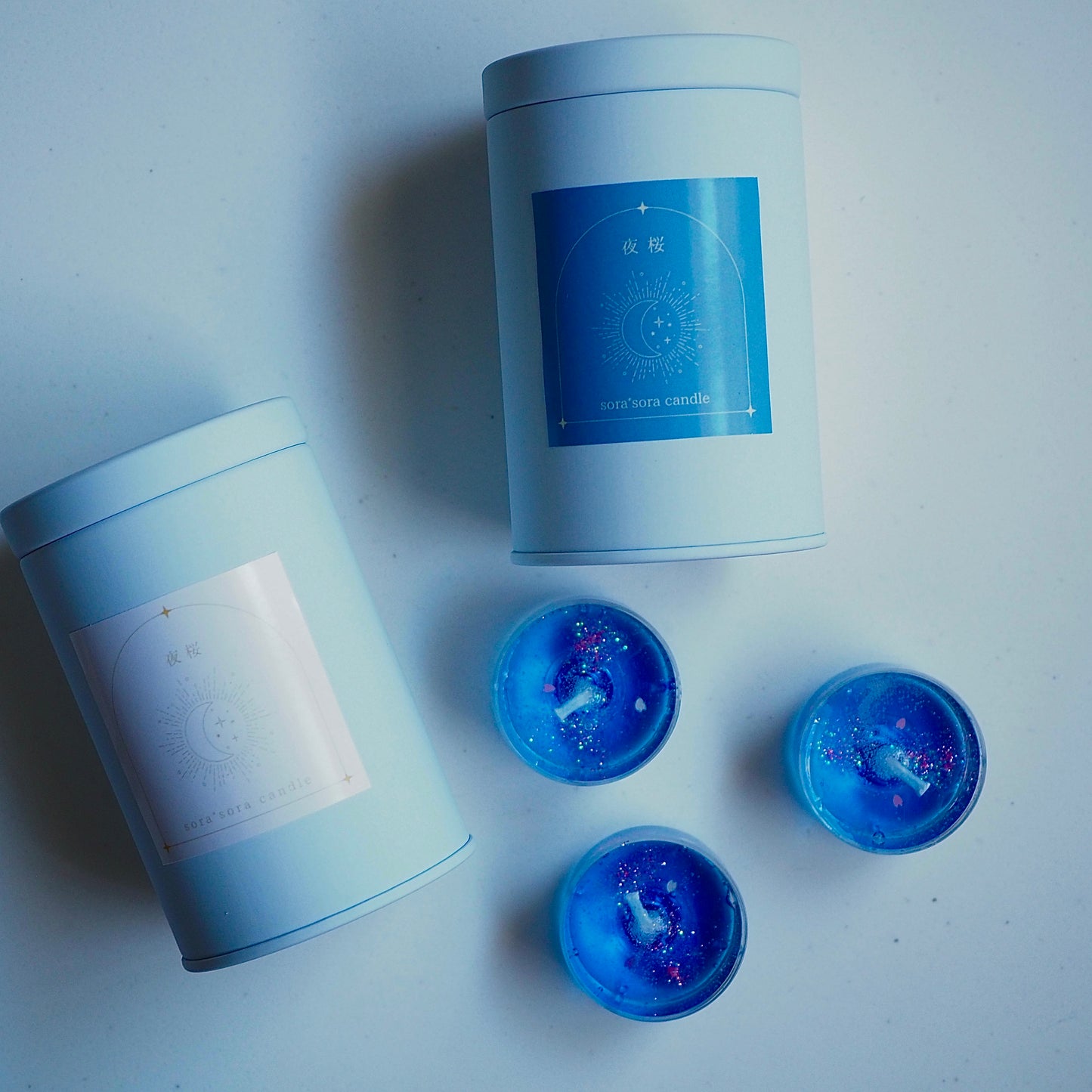 夜桜 アロマティーライトキャンドル