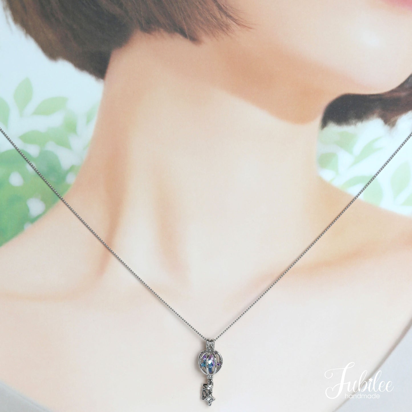 星屑の鍵ネックレス