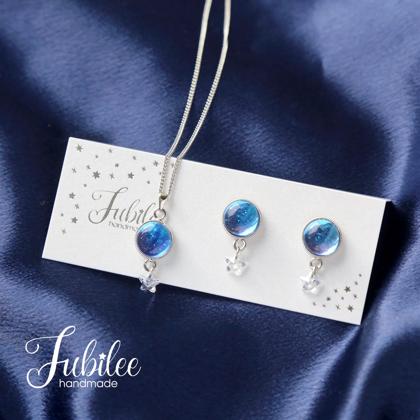 星空のひと粒ネックレス