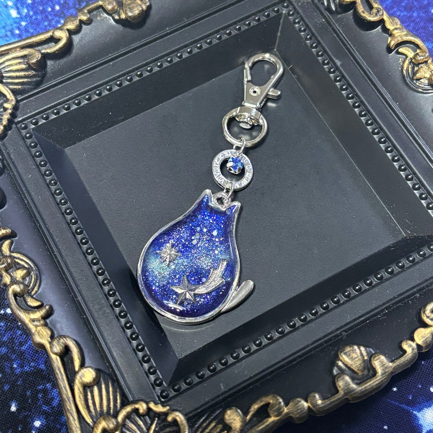 ぷっくりねこのキーホルダー