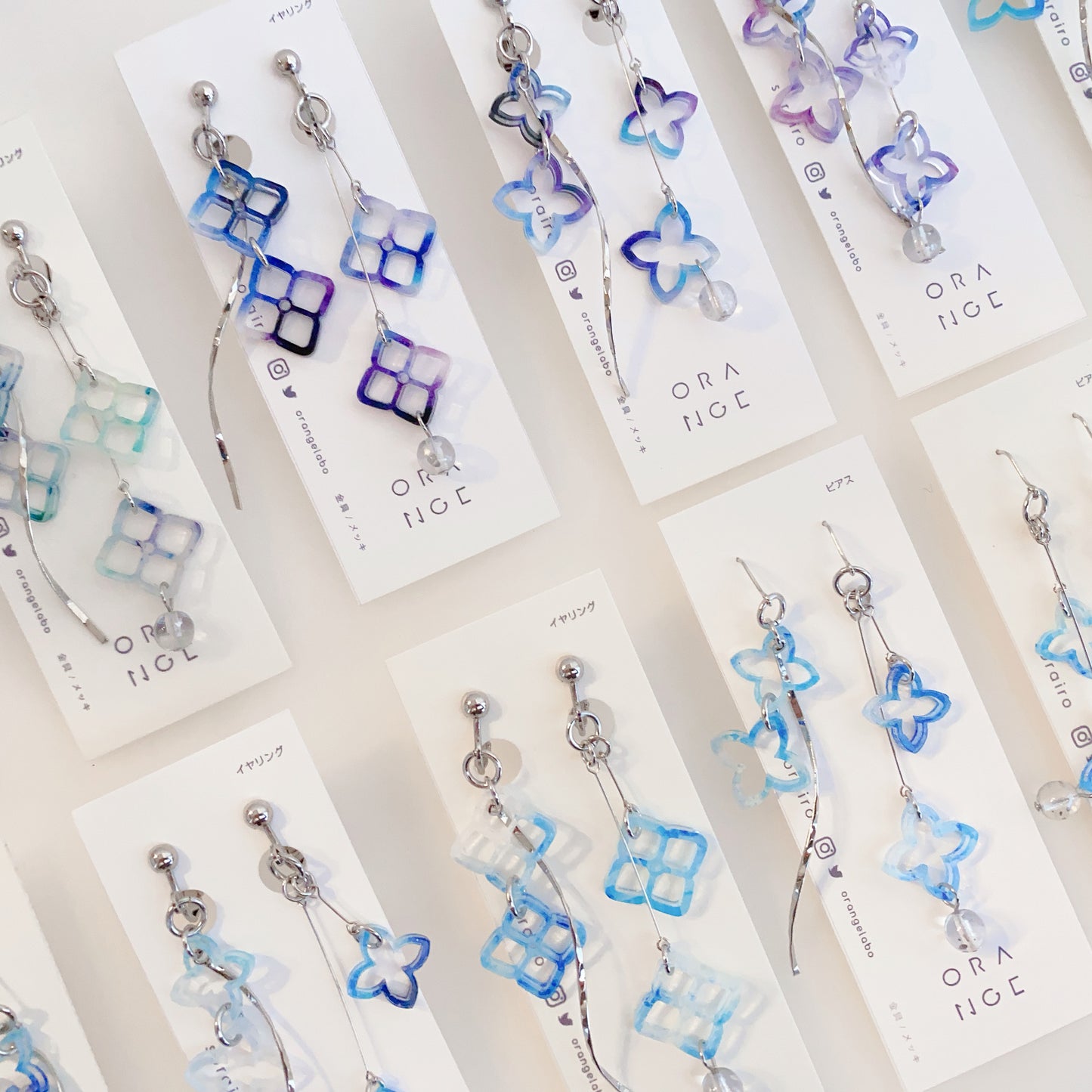 雫花 ピアス/イヤリング