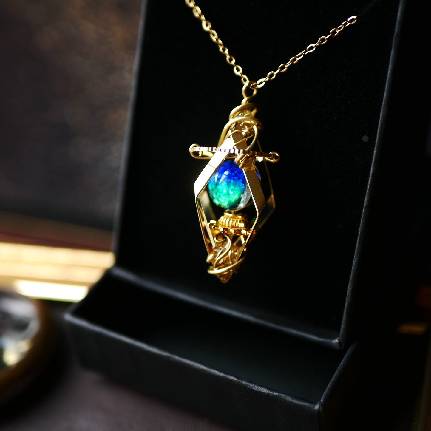 「メモリーキー」 ディープブルー