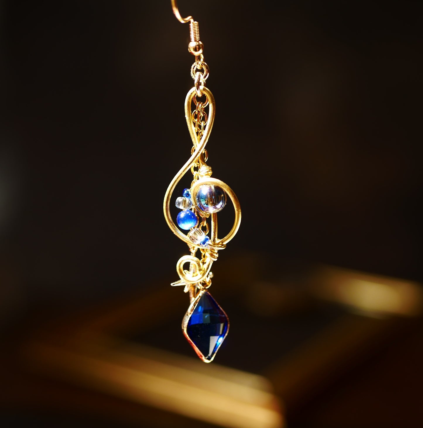 「starry melody」 耳飾り