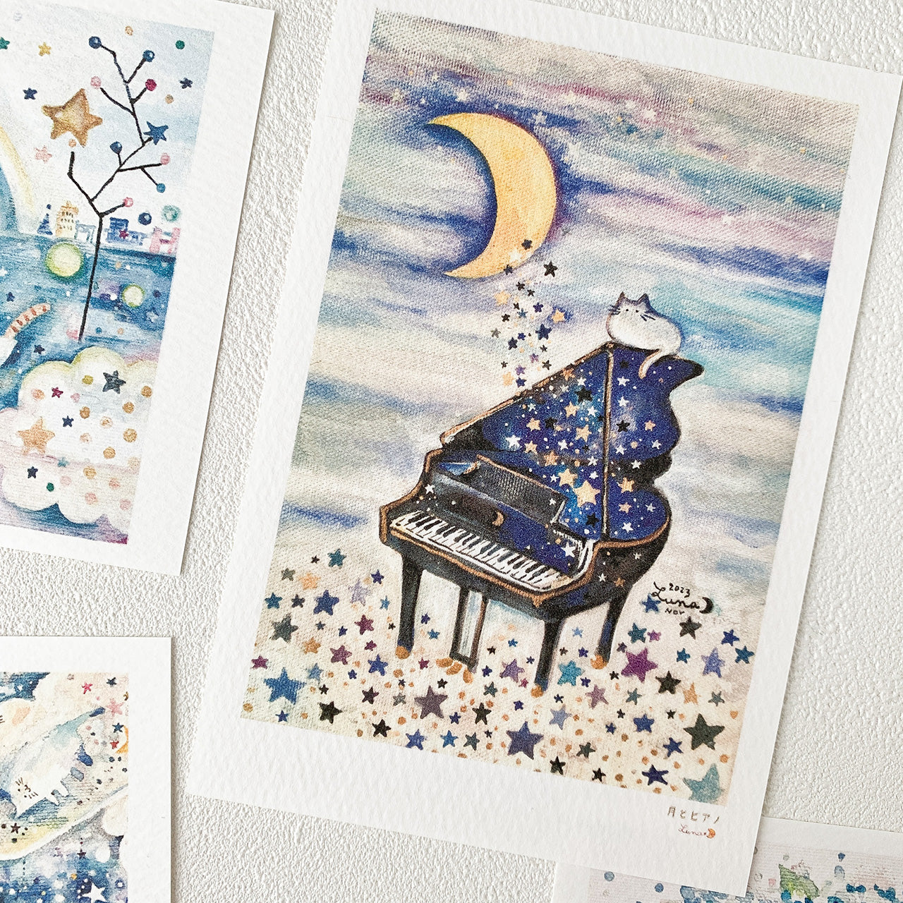 Lu*nyan ポストカード・Watercolor