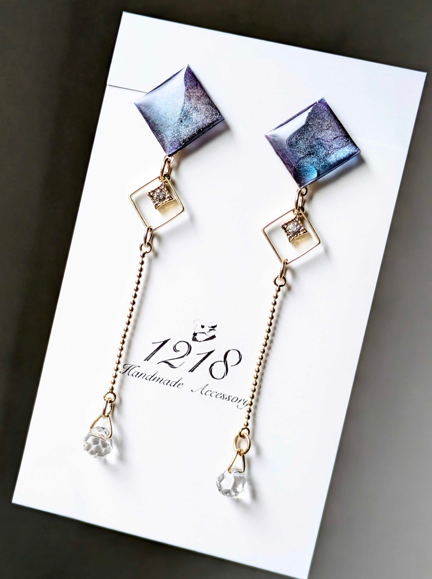 宇宙の色を切り取って イヤリング・ピアス