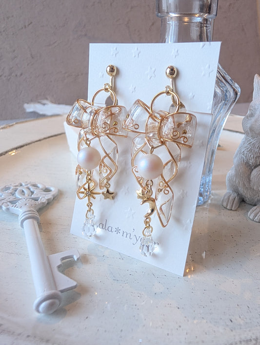 Ange au ruban*CLEAR×GOLD