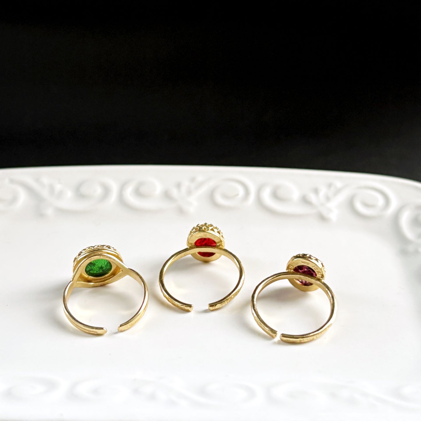 妖精の棲む森で見つけた宝石リング 〈銀河の煌めき〉