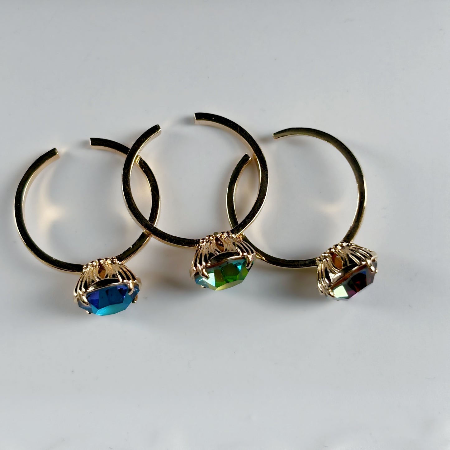 妖精の棲む森で見つけた宝石リング〈黄昏の記憶・海の記憶・極光の夜〉