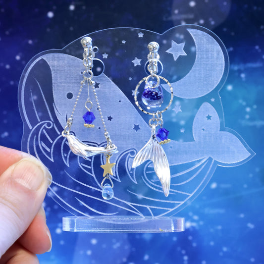 ヨゾラノクジラ耳飾り