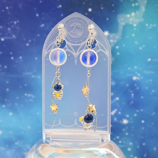 宇宙を旅する耳飾り