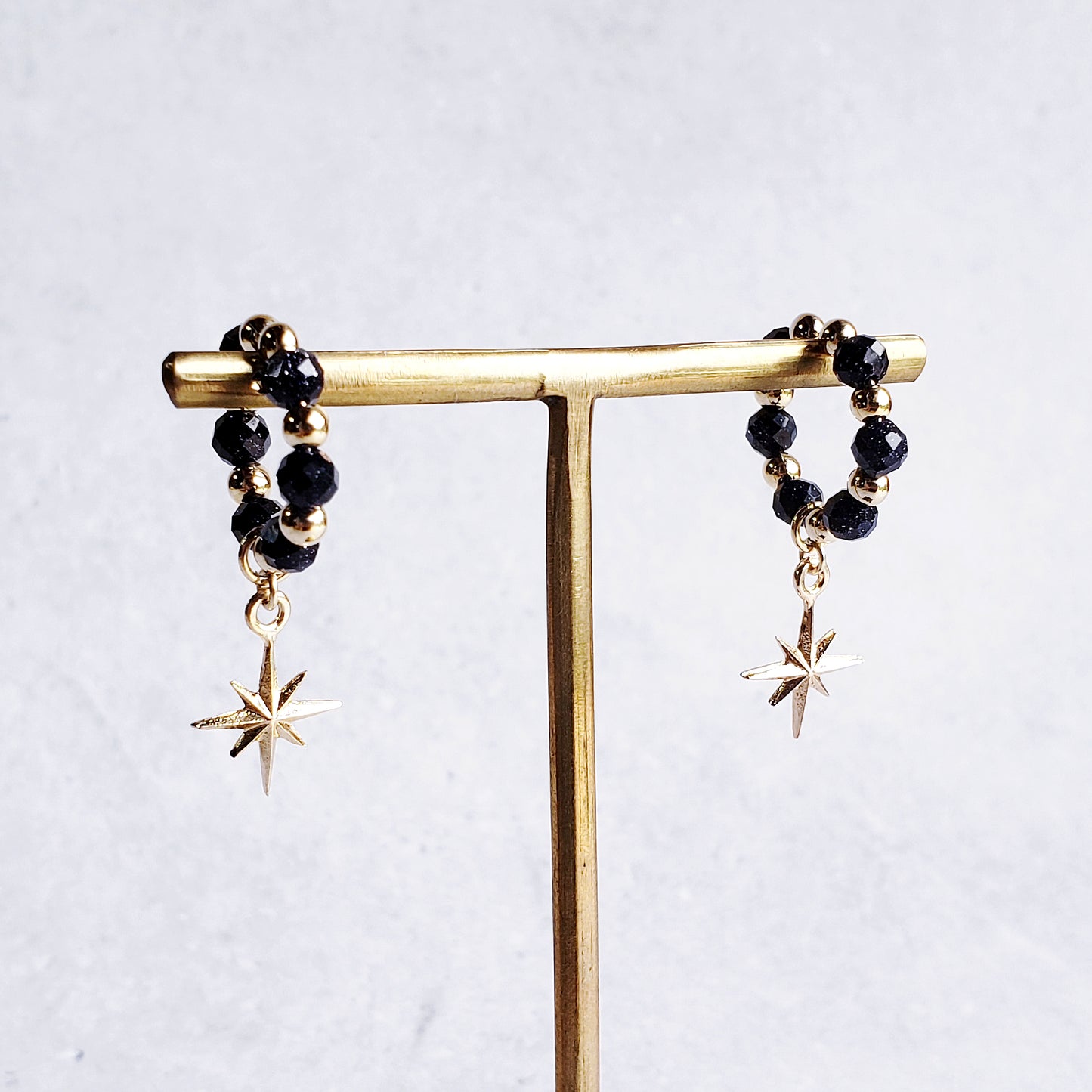 銀河星のイヤーカフイヤリング(2個セット)