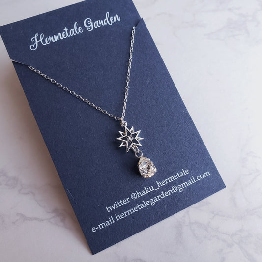 【冬限定カラー】星雫のネックレス/ピアス/イヤリング