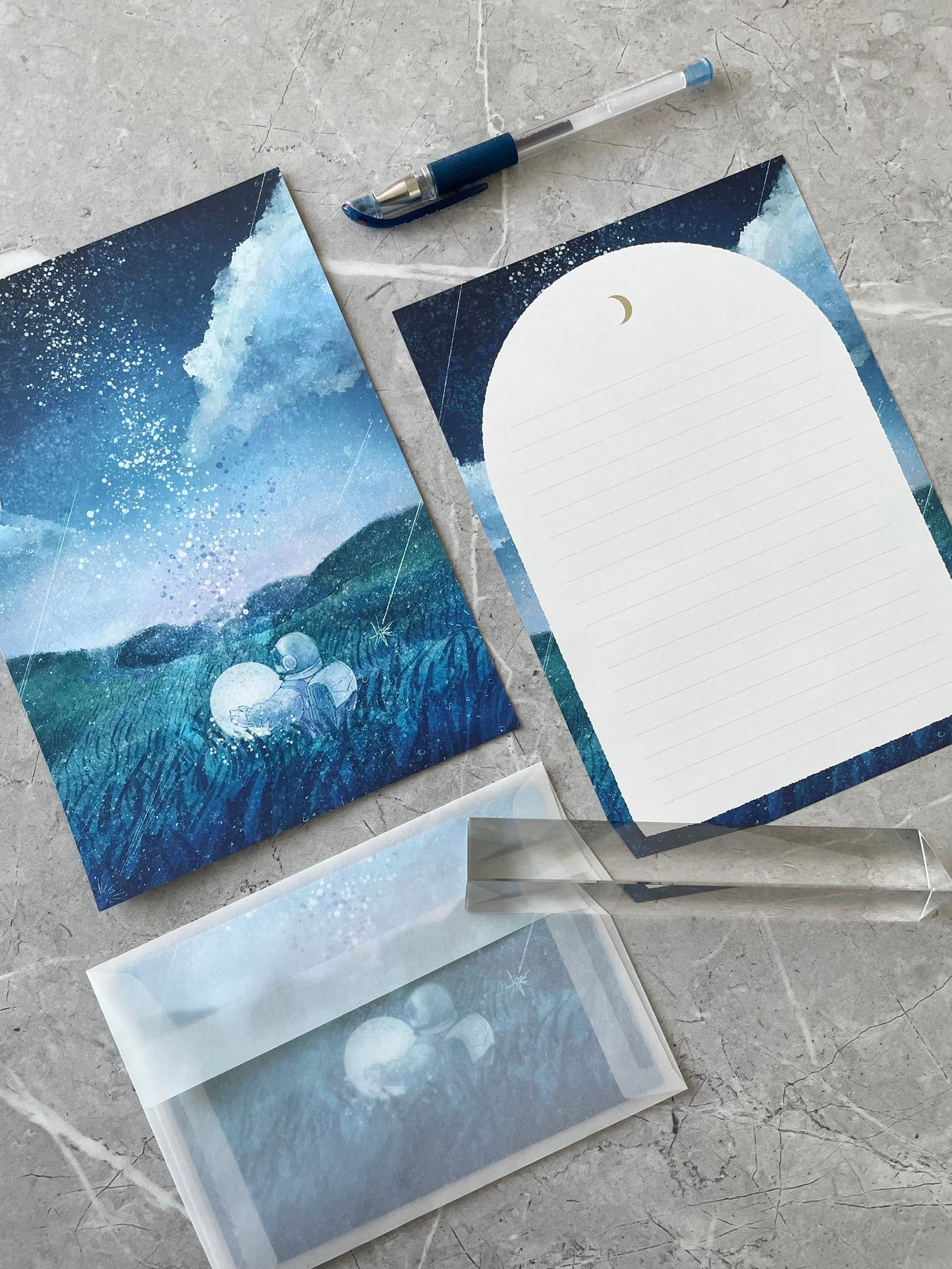 景色を贈るレターセット【discover】