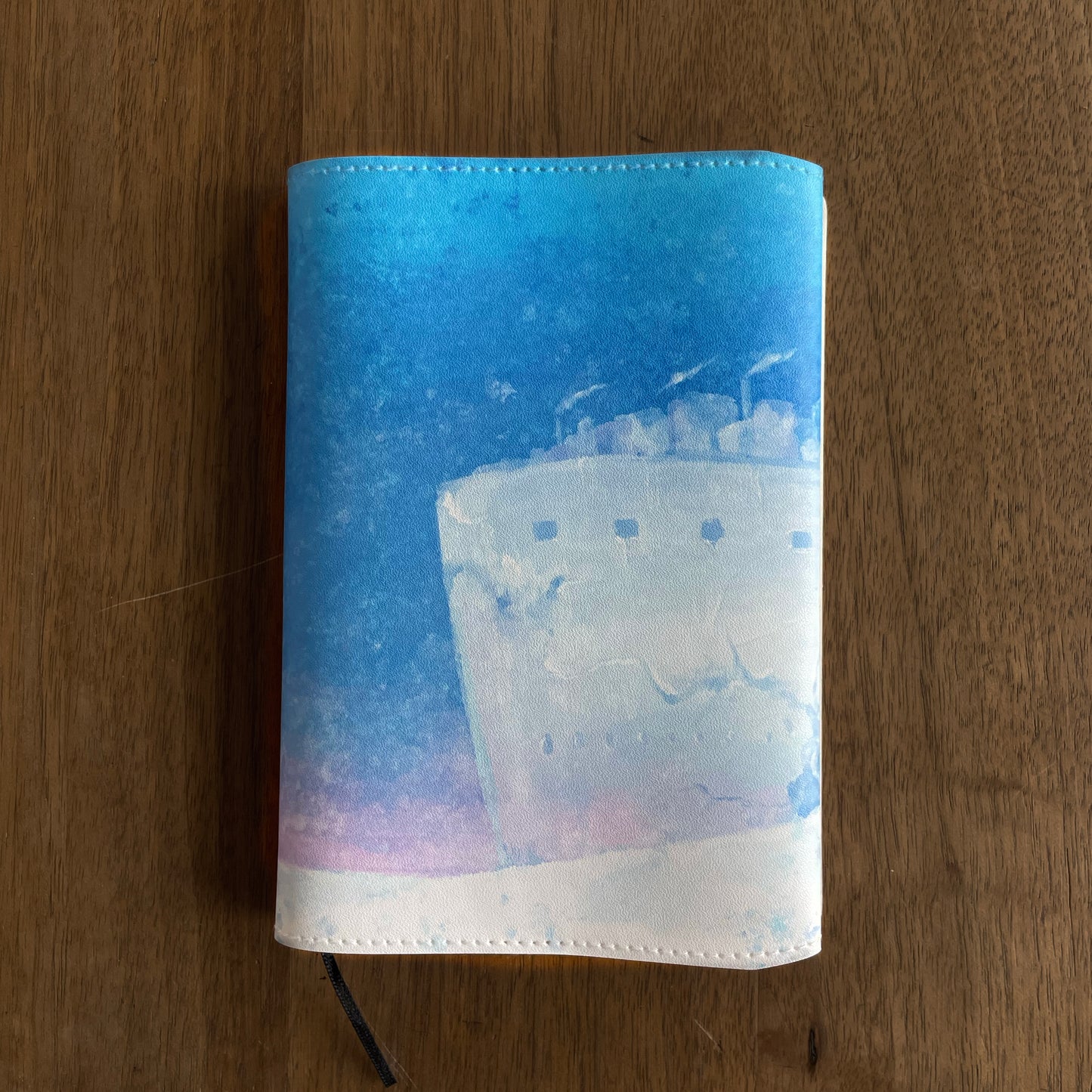 合皮ブックカバー「うつろに惑う」