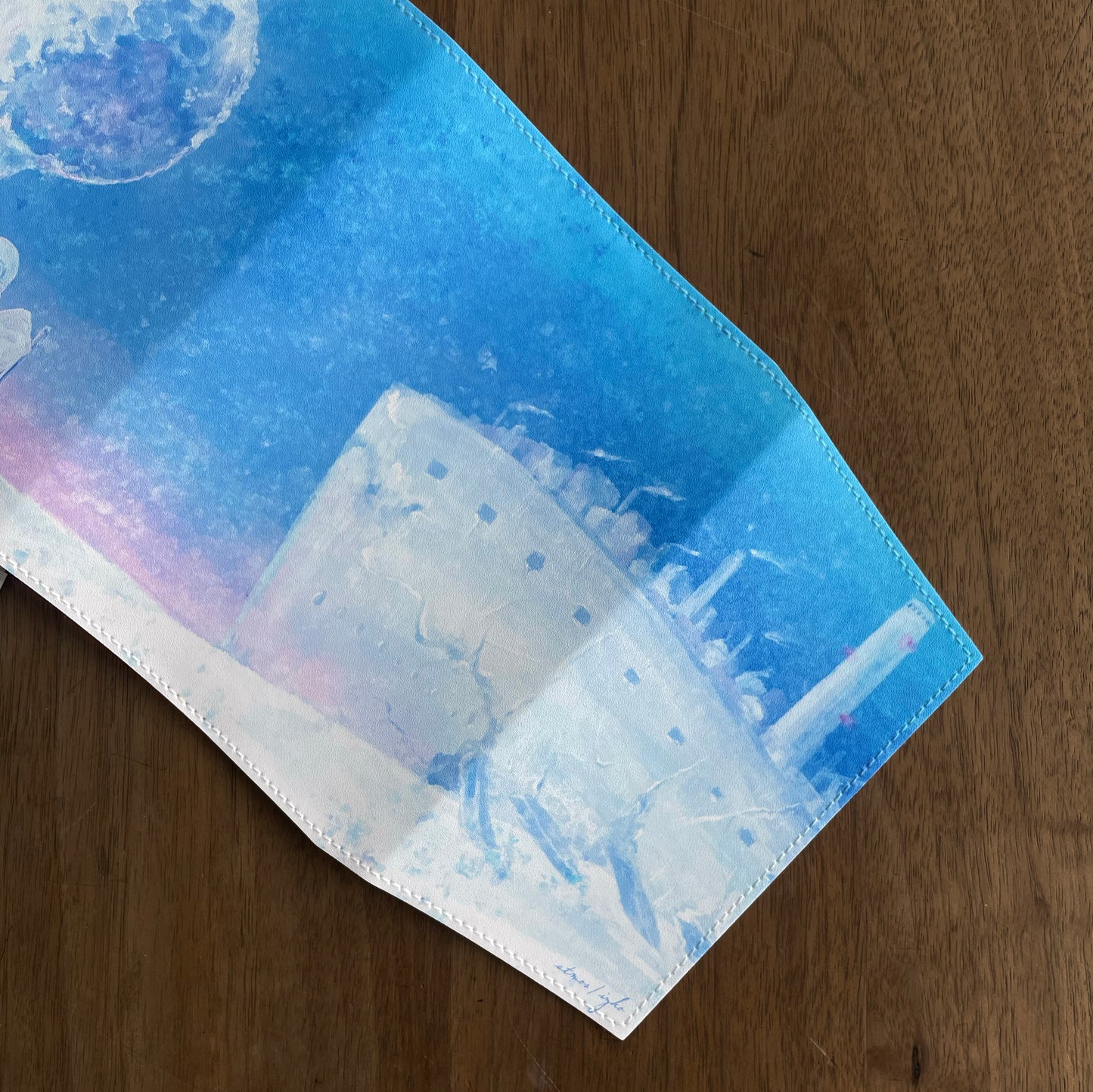 合皮ブックカバー「うつろに惑う」