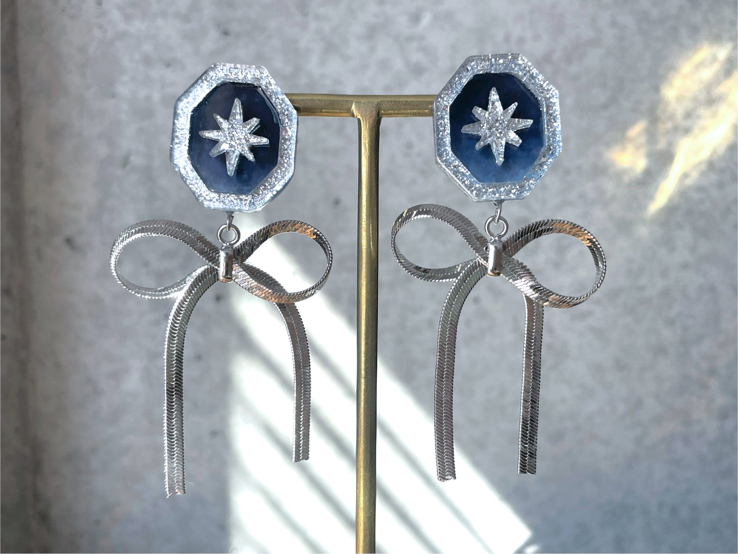 星結びの耳飾り