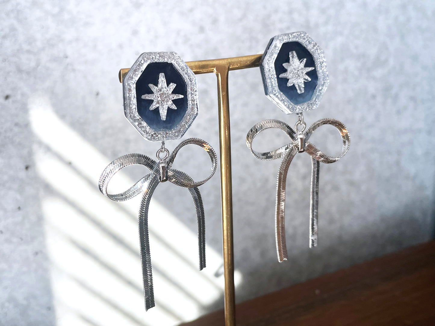 星結びの耳飾り