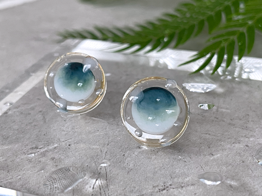 つゆいろのピアスイヤリング