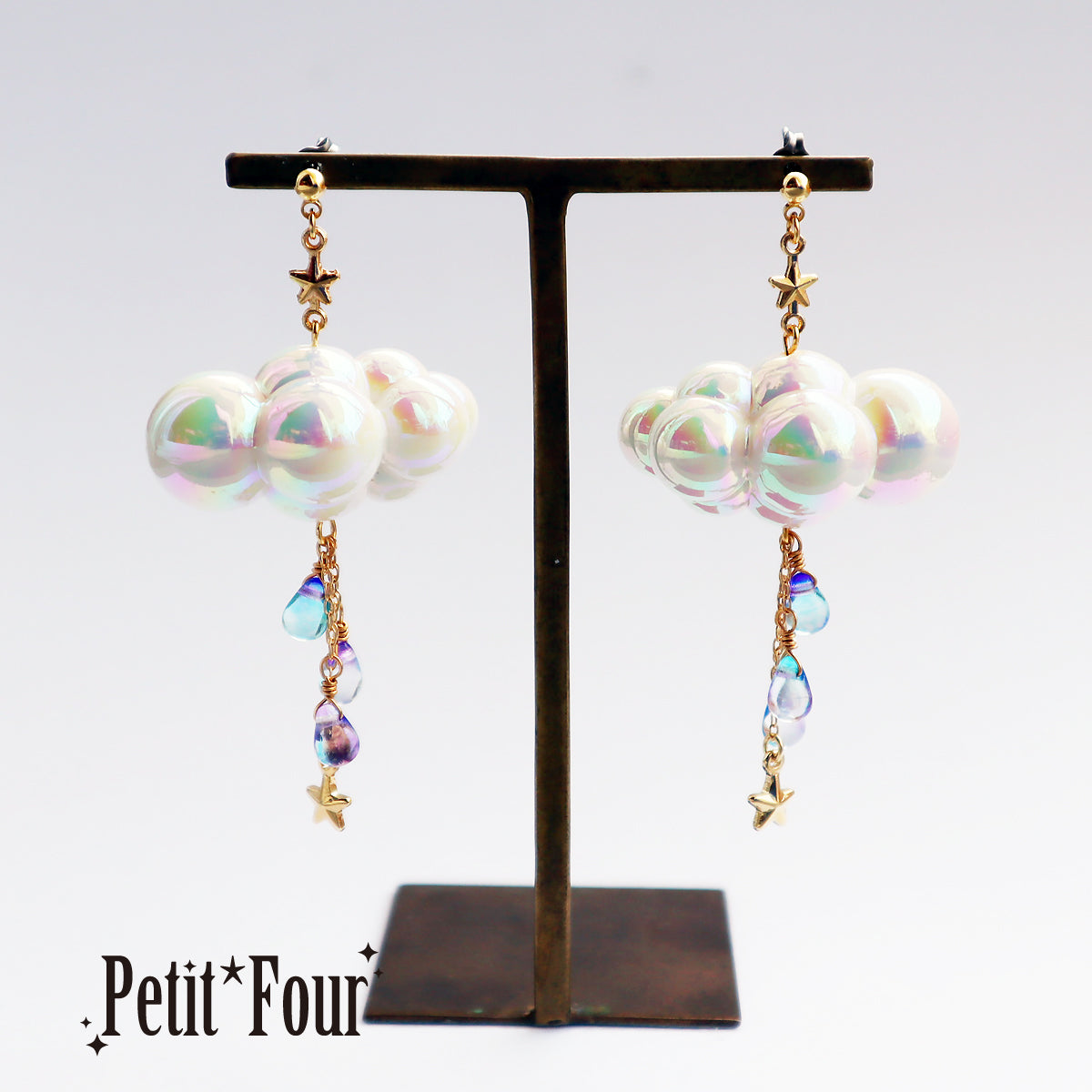 雨音と彩雲ピアス/イヤリング