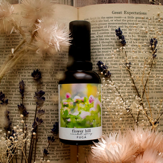 花畑広がるピローミスト《flower hill》|天然精油・爽やかな花の香り