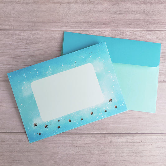 チョコミントのそら封筒