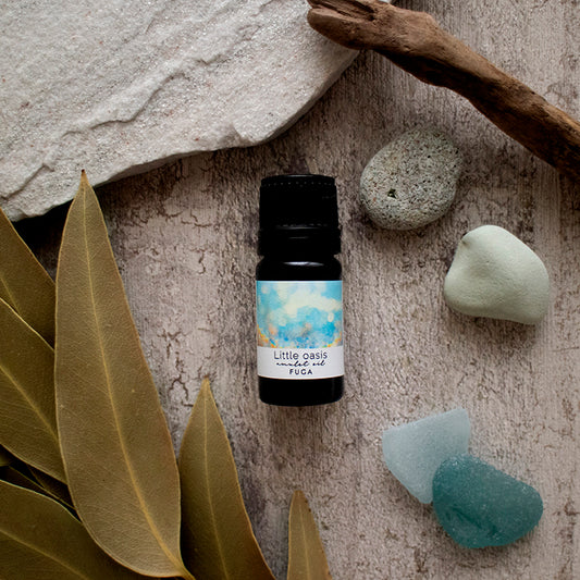 せせらぎ感じるナイトタイムオイル《Little oasis》|天然精油・涼やかな秘境