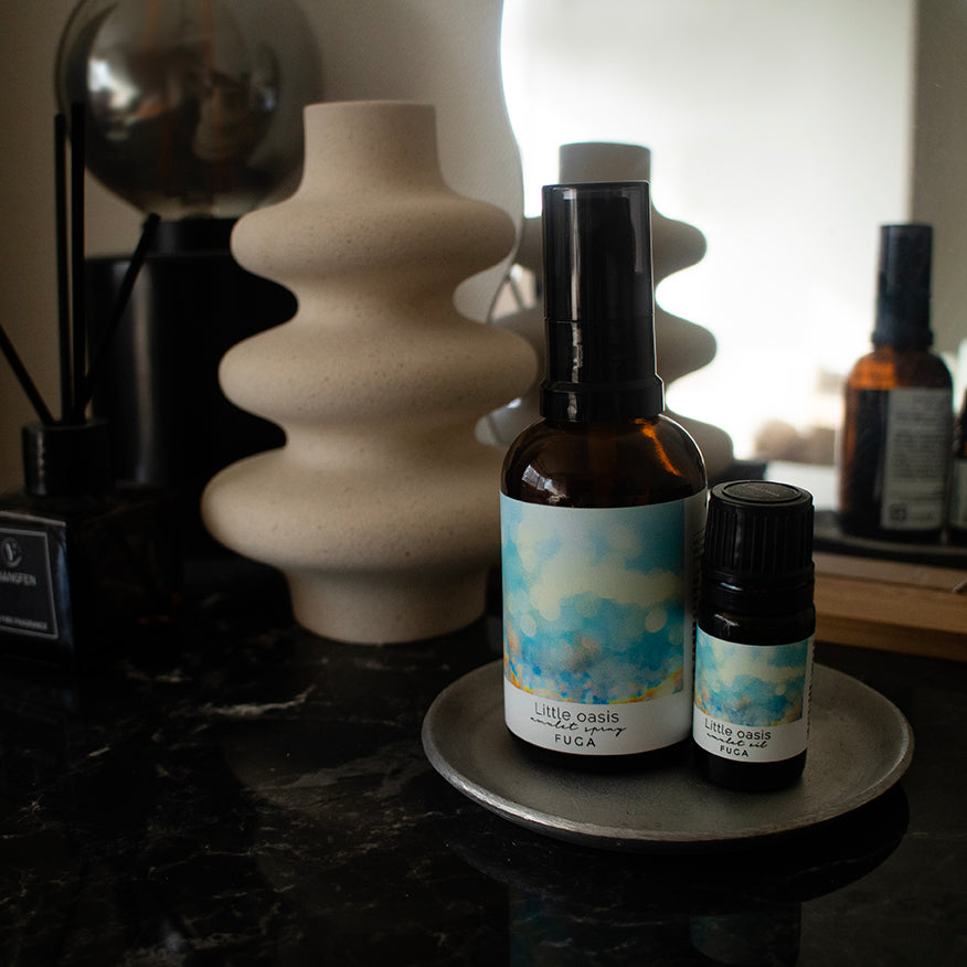 せせらぎ感じるナイトタイムオイル《Little oasis》|天然精油・涼やかな秘境