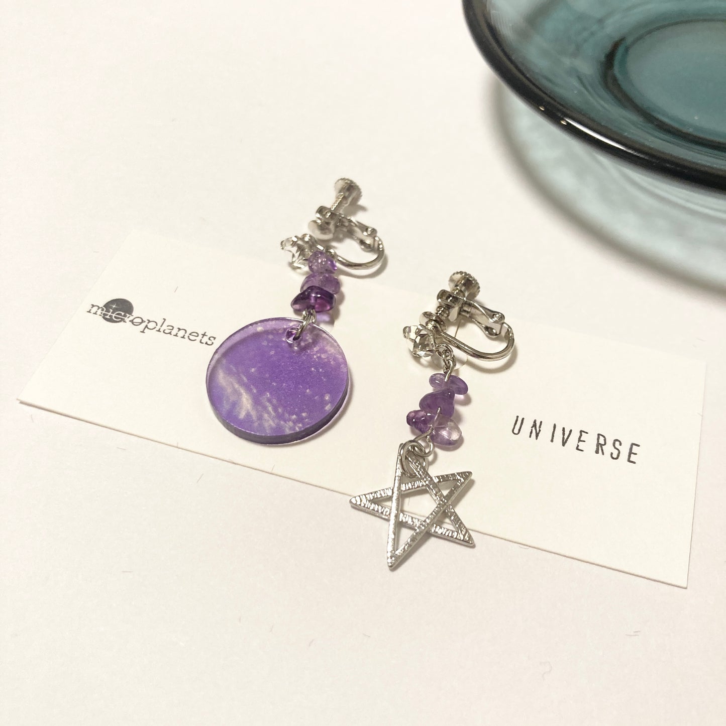 「アネモネの宇宙」イヤリング/ピアス