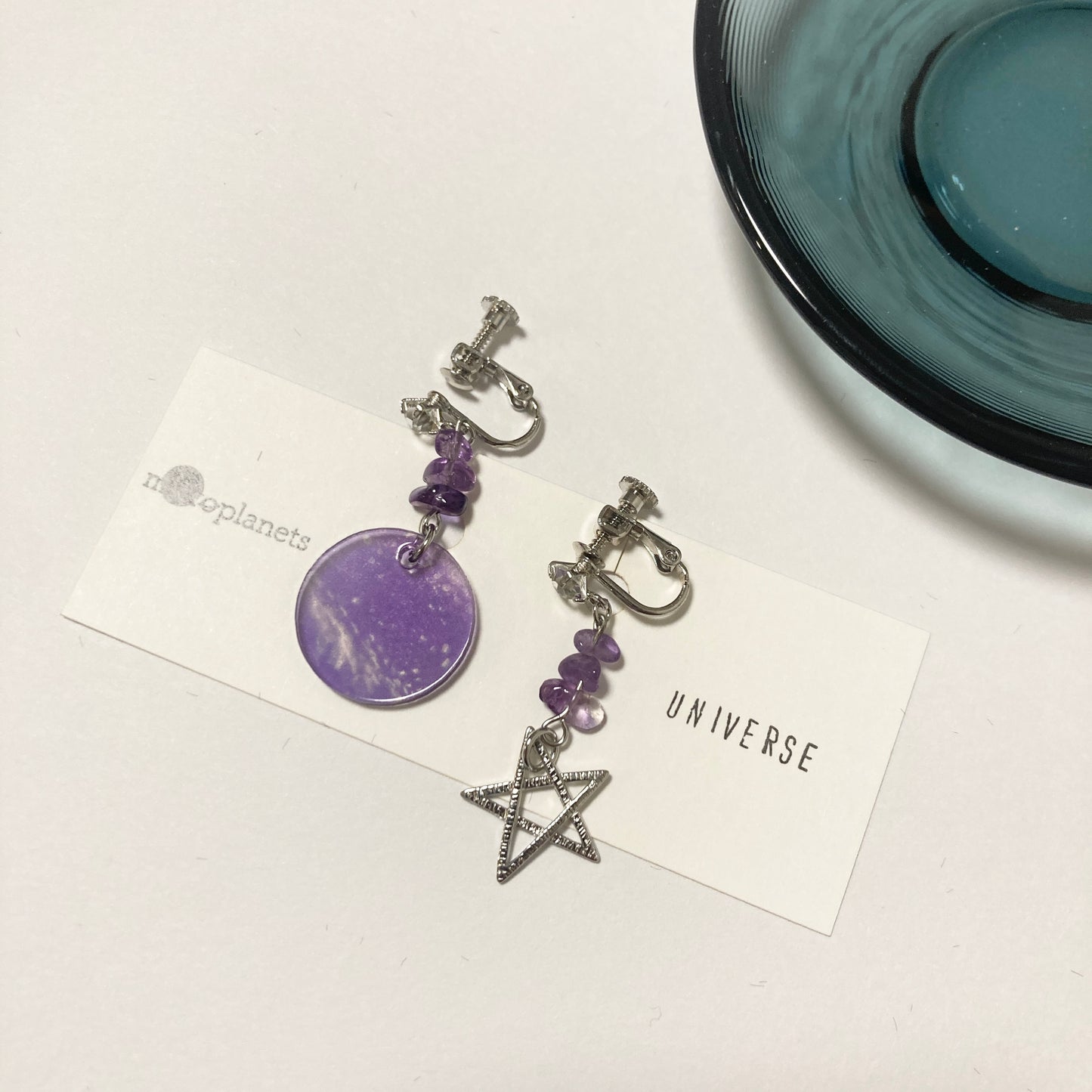 「アネモネの宇宙」イヤリング/ピアス