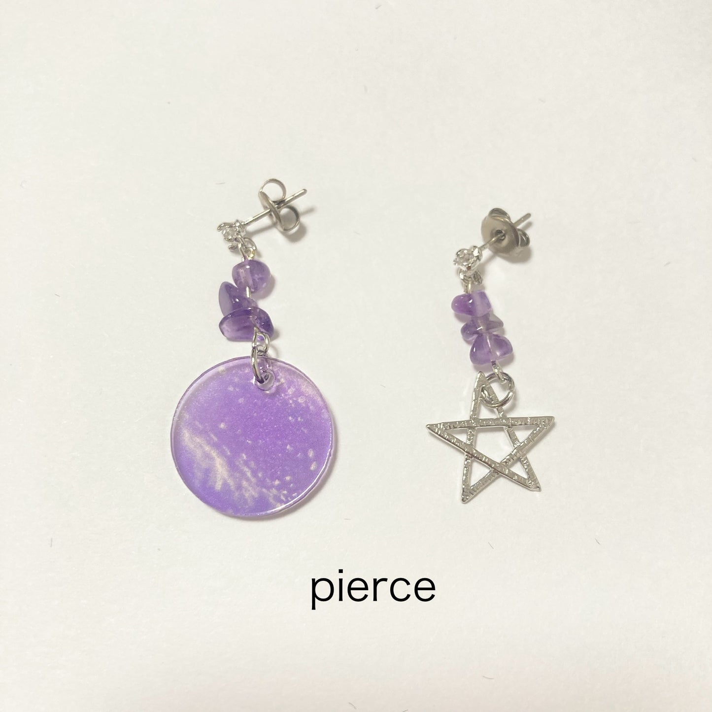 「アネモネの宇宙」イヤリング/ピアス