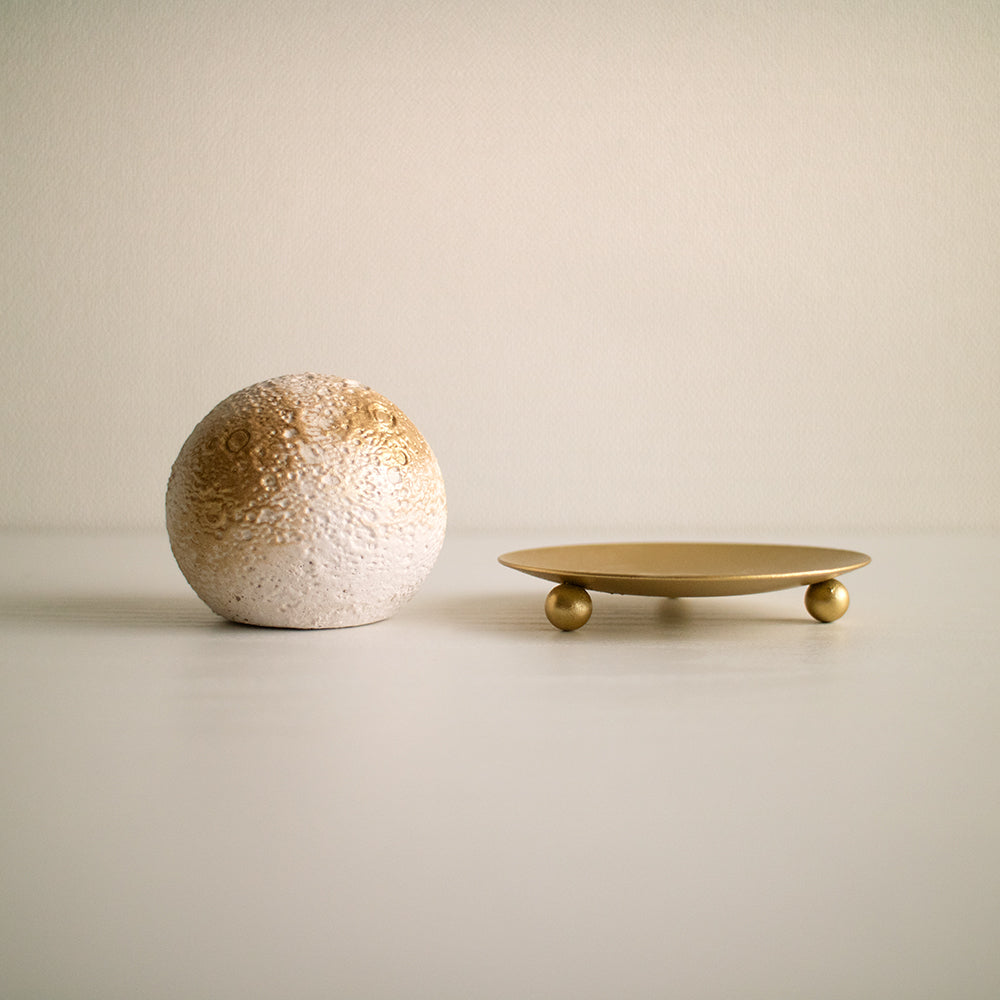 tiny moon stone | 月のアロマストーンオブジェ