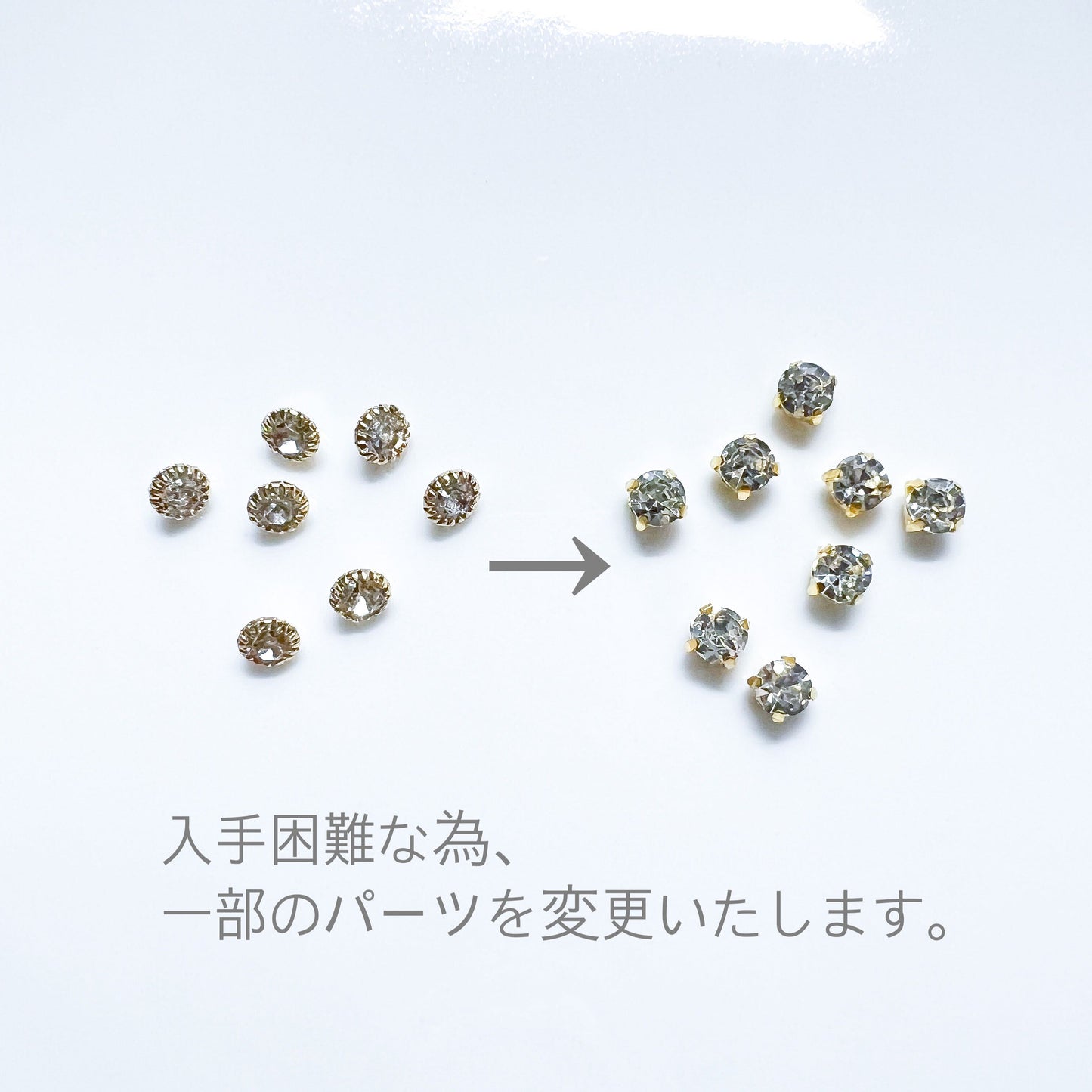 綺羅星の雫ピアスorイヤリング-青紫×ブルーグリーン-