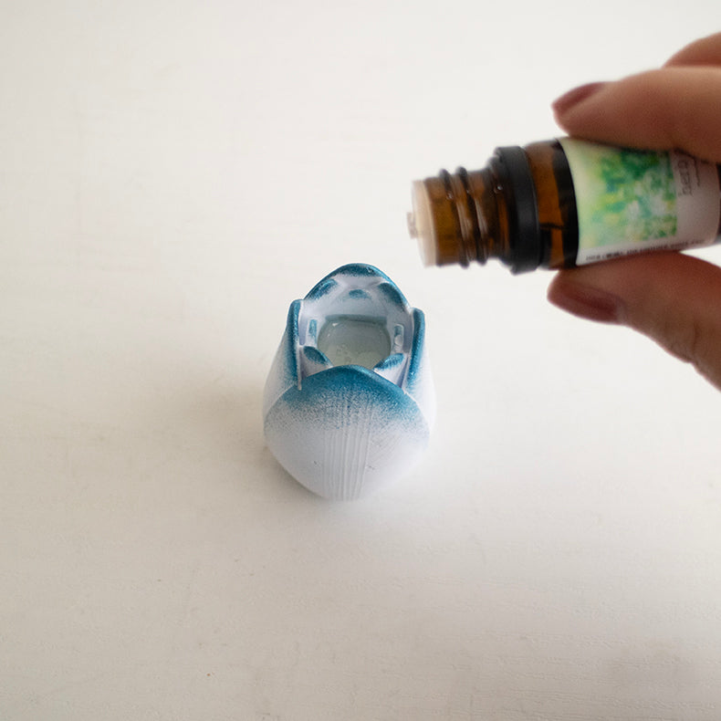 tulip stone | チューリップのアロマストーン《闇夜》