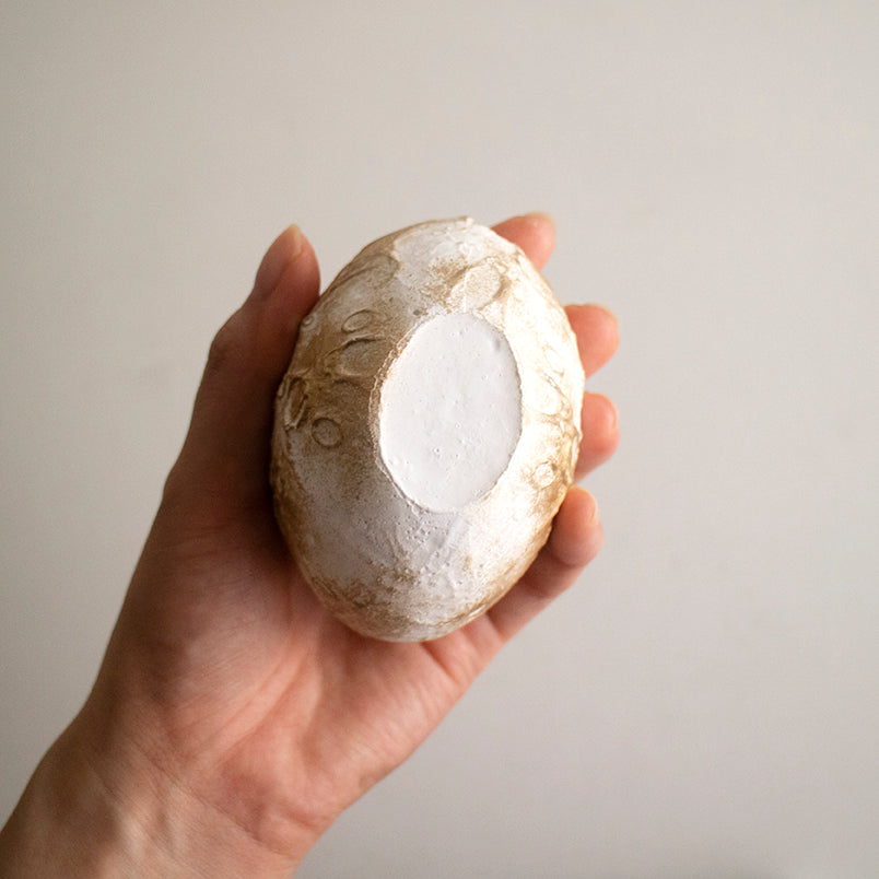 moon ship stone | 月船のアロマストーンオブジェ