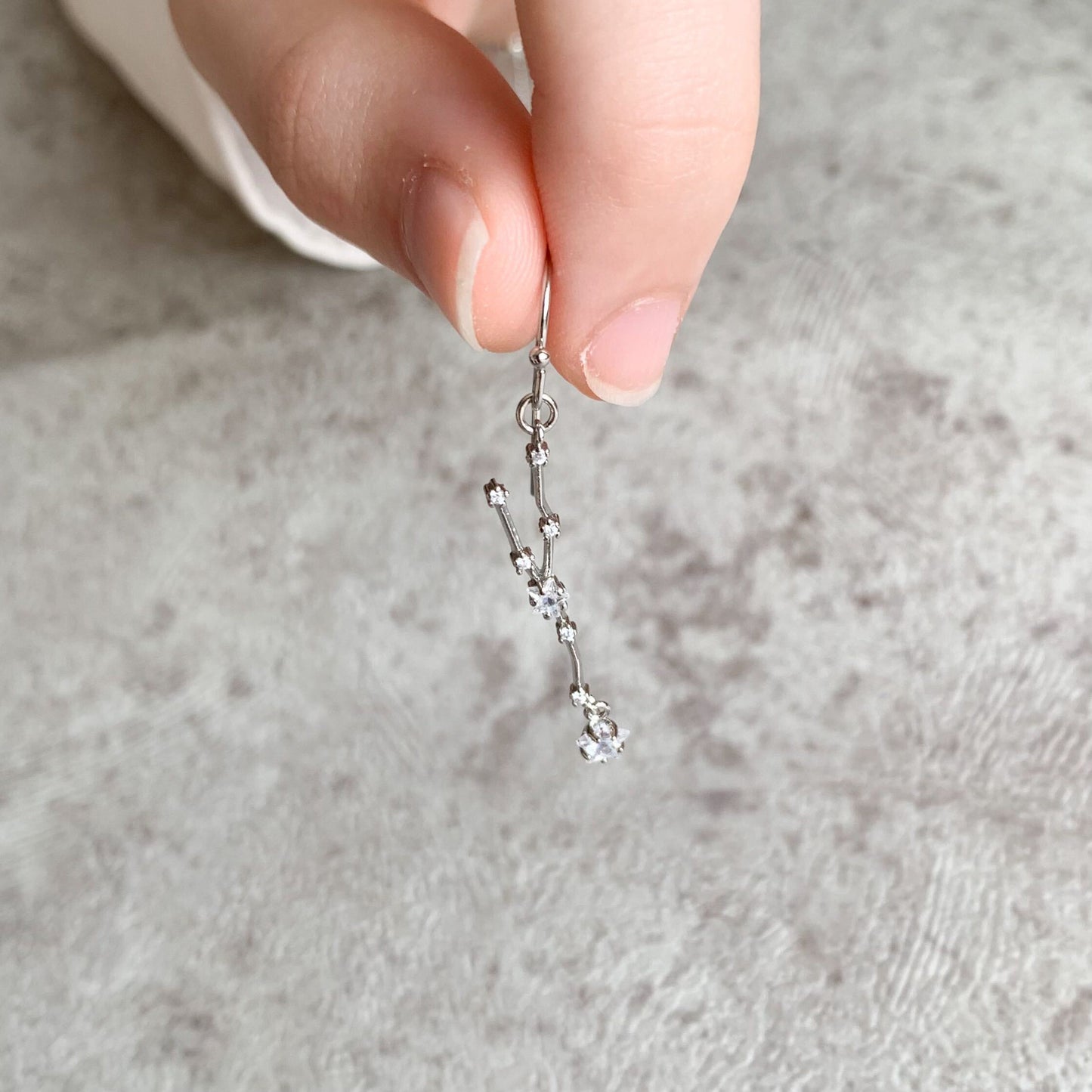 星の印 12星座ピアス&イヤリング/Silver