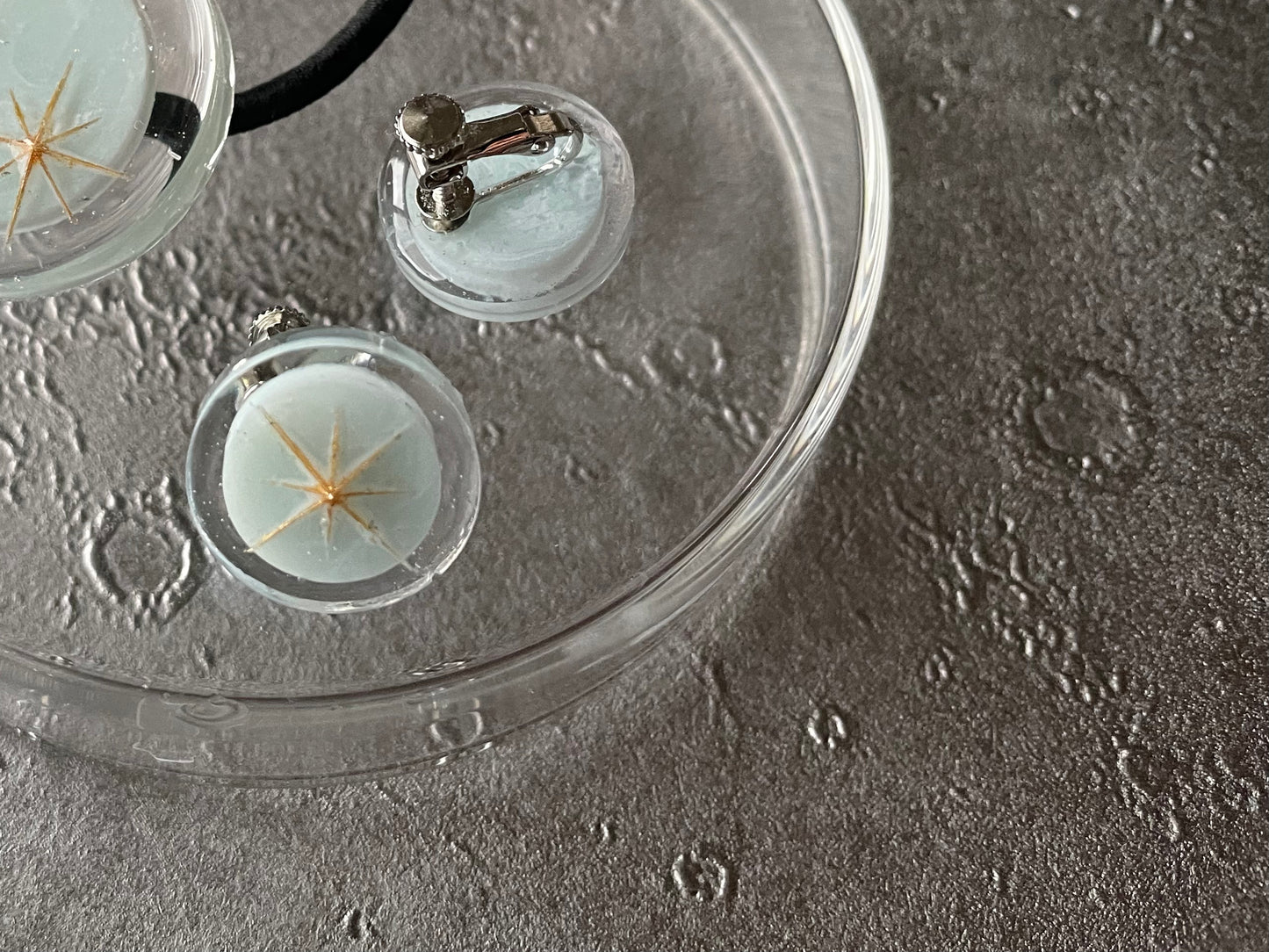 はるがすみの耳飾り