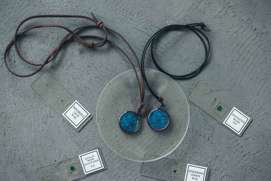 【MyMoon】金蒼の月ネックレス