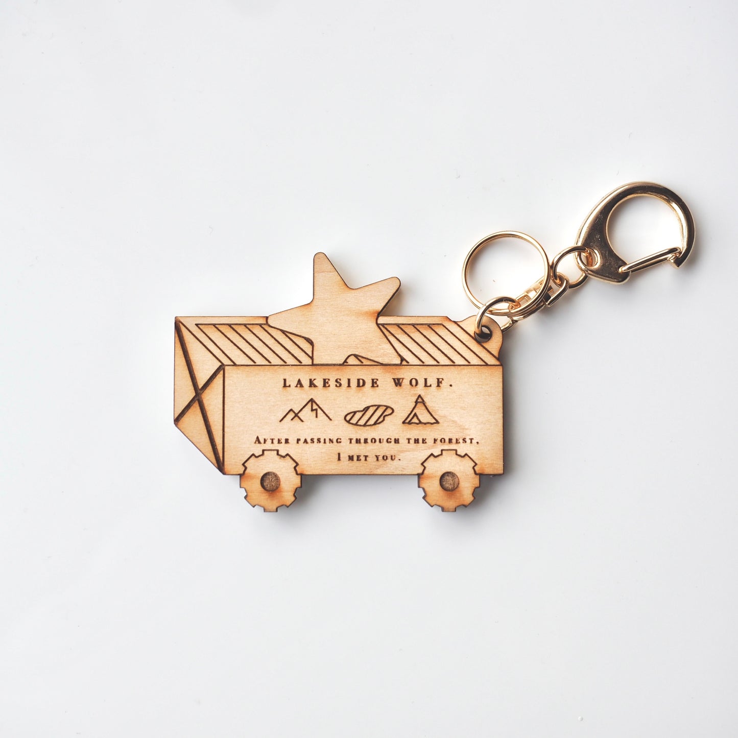 星を詰んだキャリーカー