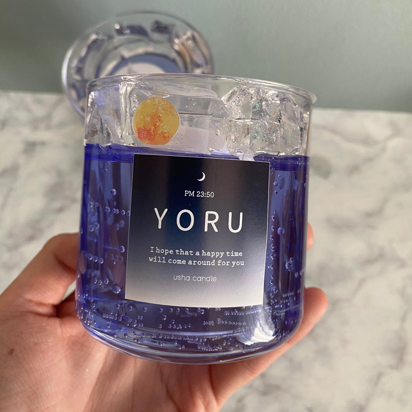 Galaxy yoru Lantern/LED付ジェルランタン