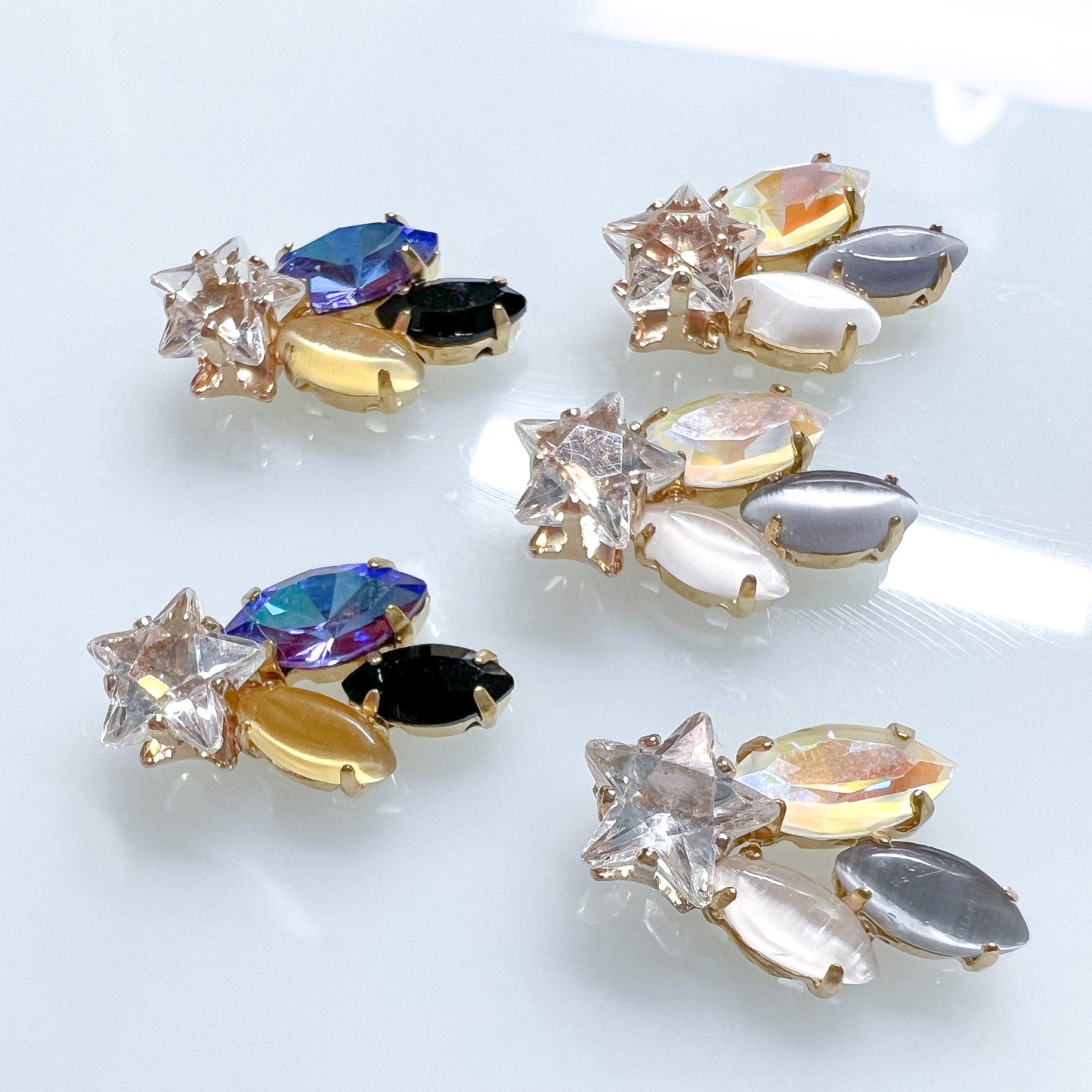 数量限定⟡流れ星のペンダント-purple-