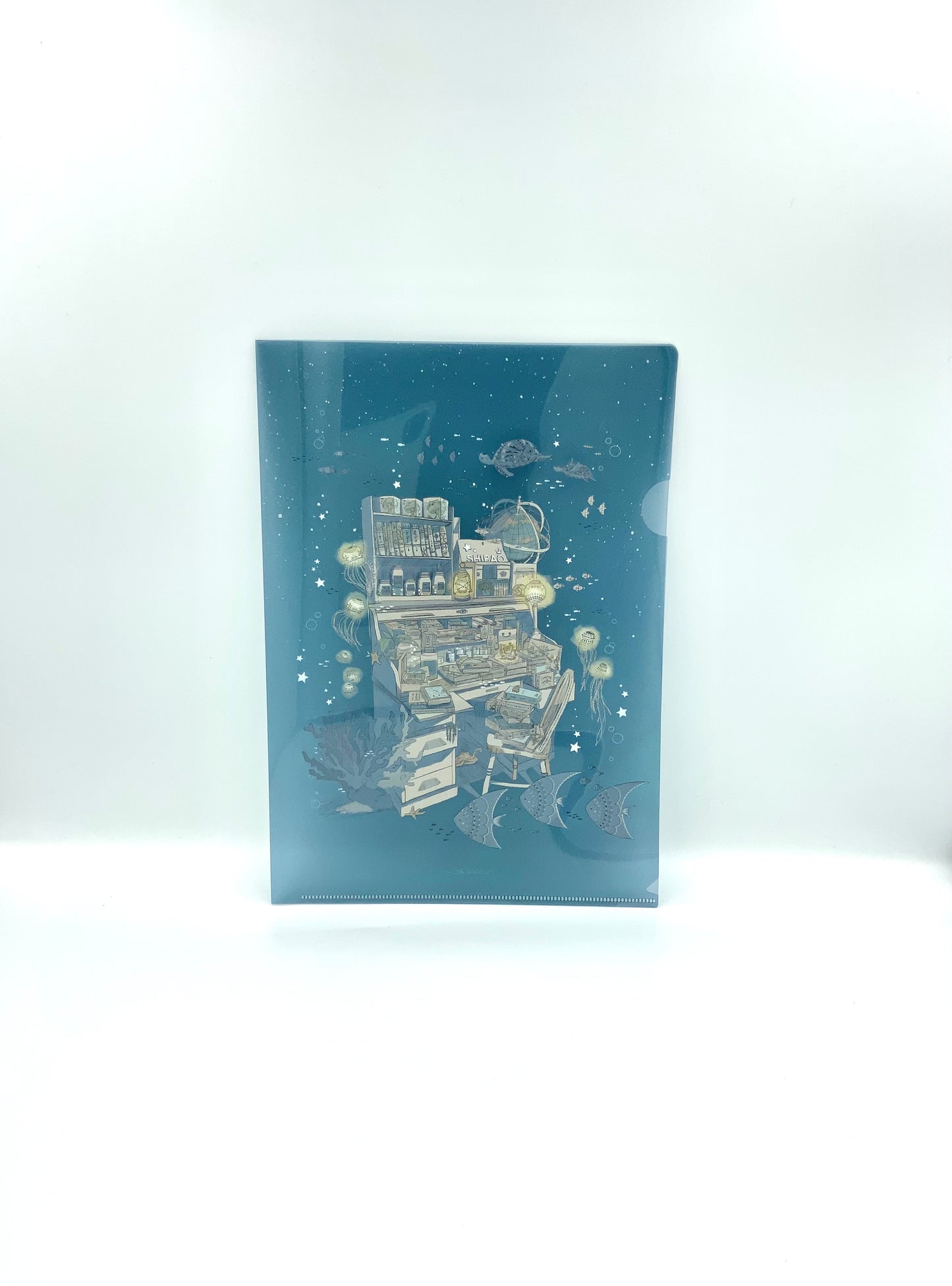 海底の机クリアファイル