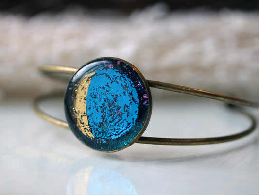 【MyMoon】金蒼の月バングル