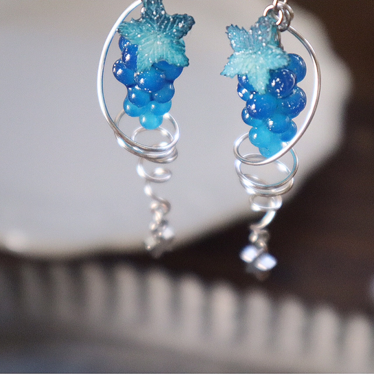 【ピアス&イヤリング】星葡萄